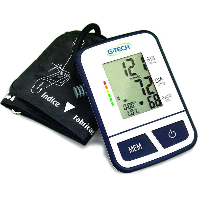 Aparelho de Pressão Digital Automático de Braço (22-36cm) G-Tech BSP11
