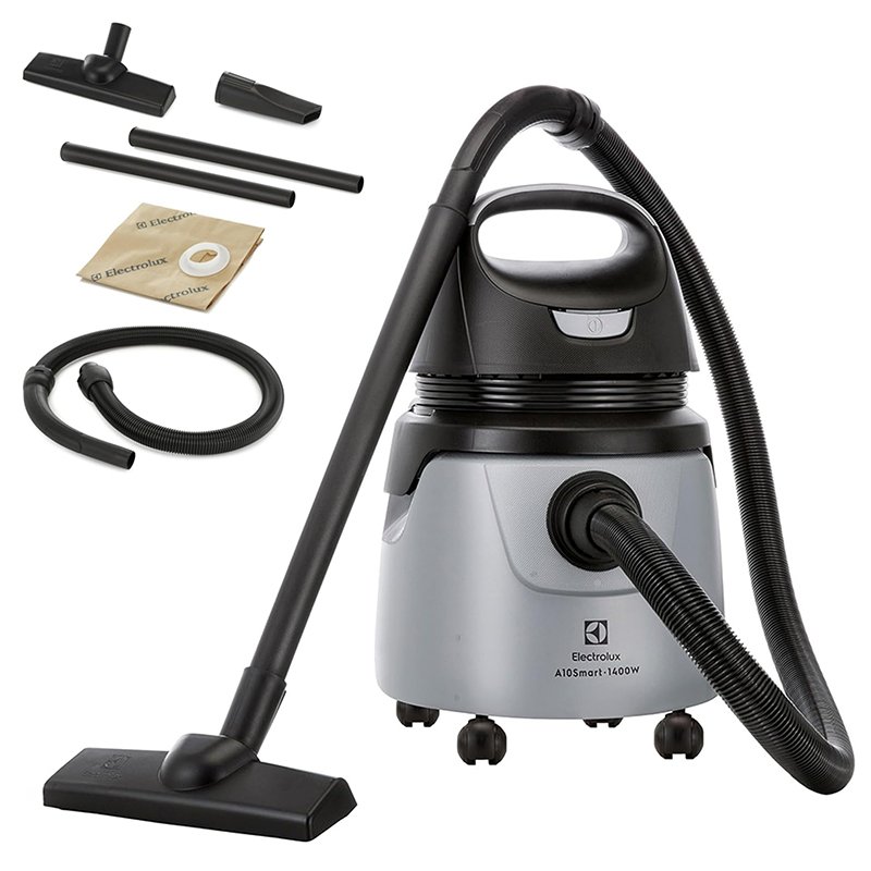 Aspirador Água Pó Electrolux Potente Função Sopro Limpeza Profunda 1400W 18 L Total 11 L Util Protetor Térmico A10N1 127V