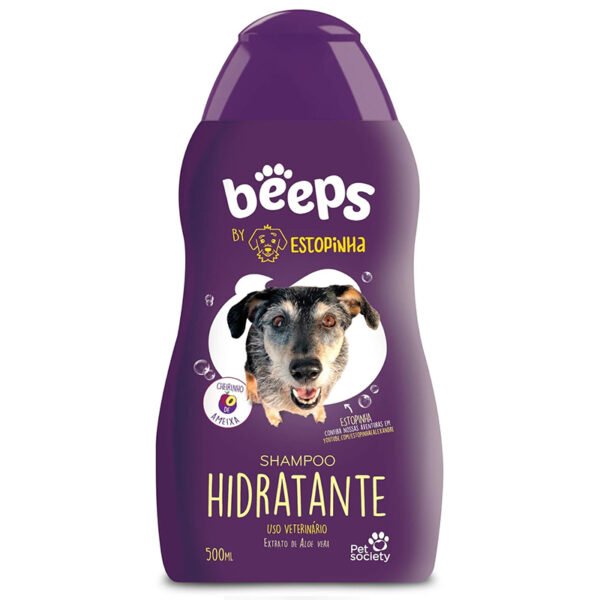 Beeps Estopinha Shampoo Hidratante 500Ml Beeps para Cães