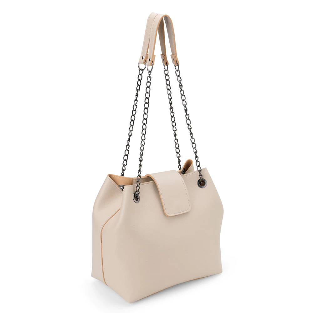 Bolsa Hobo Grande Soft alça Corrente