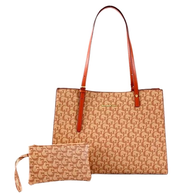Bolsa de Ombro Feminina de Grande Capacidade , Compatível com Laptop, Couro Impermeável Casual Presente Tote Bolsa