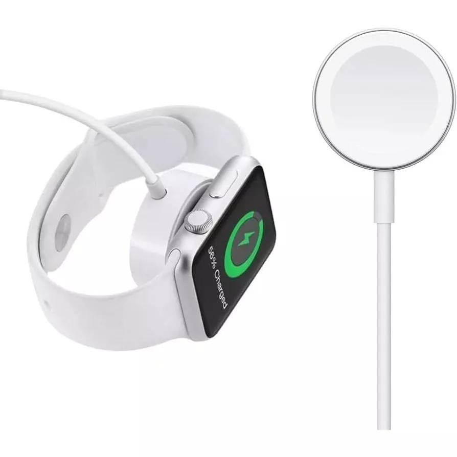 Carregador Relógio Magnético Por Indução USB/TIPO C Smartwatch