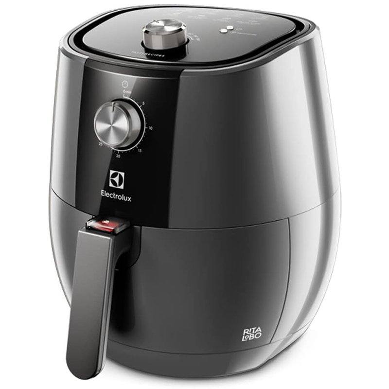 Fritadeira Elétrica Grand Airfryer Electrolux 4L por Rita Lobo EAF30 Grafite – 110V