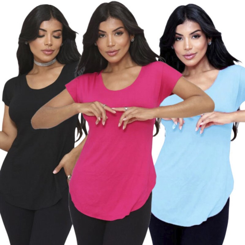 KIT 3 Blusa Yapa Bumbum de Viscolycra