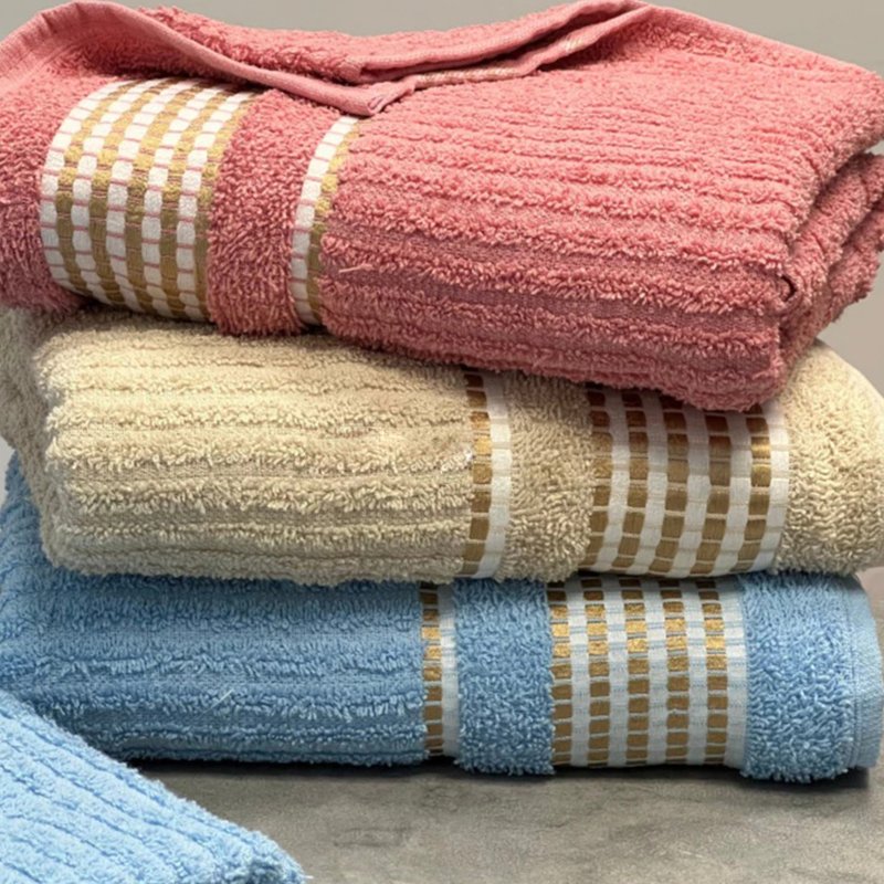 Kit 2 Toalha de Banho Banhão Luxo Gigante Tokio 140x75cm 100% Algodão