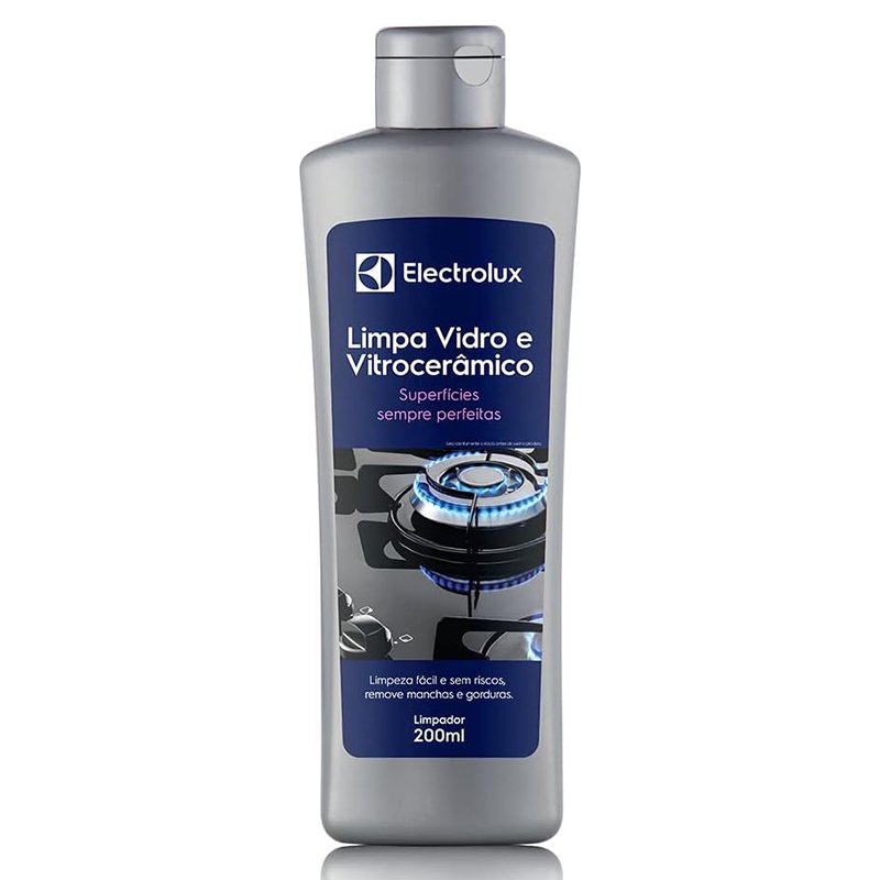 Limpa Vidro e Vitrocerâmico Electrolux 200ml