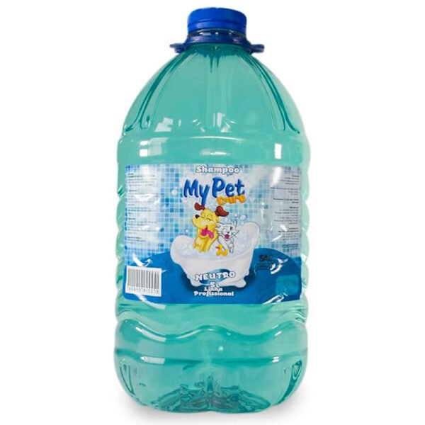 MY PET BRASIL Shampoo Para Cachorros Modelo Neutro Shampoo Profissional Pet Banho E Tosa Galão De 5 Litros