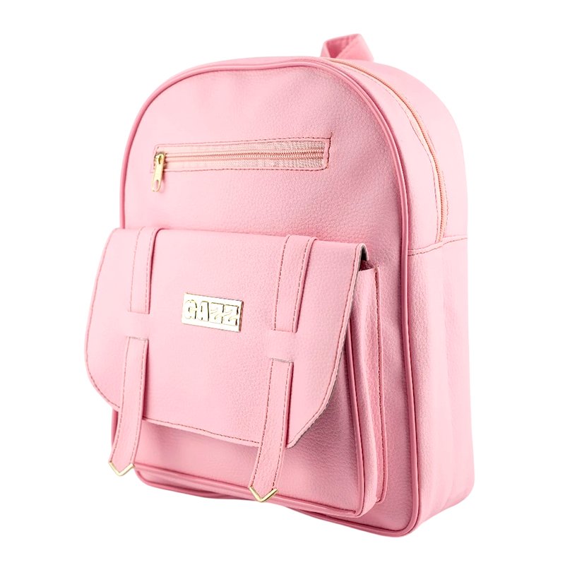 Mochila Feminina Estilosa Pequena De Costas Mochilinha Chaveiro Pompom