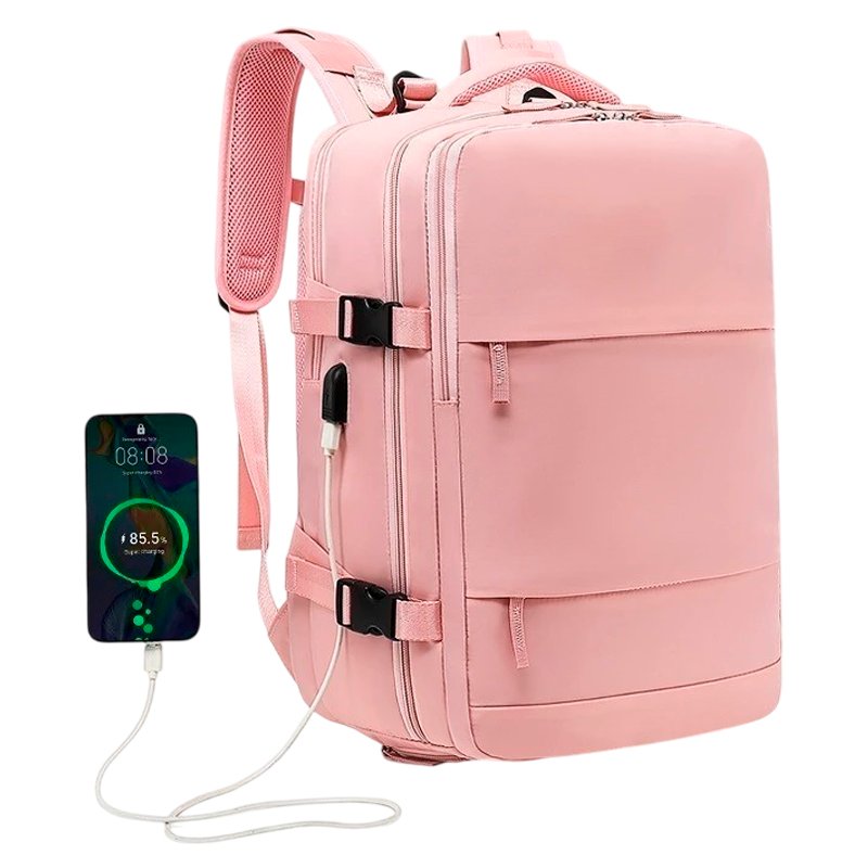 Mochila Moda Laptop Viagem Escolar Resistente À água Executiva Notebook Impermeável Viral Carregador de Celular