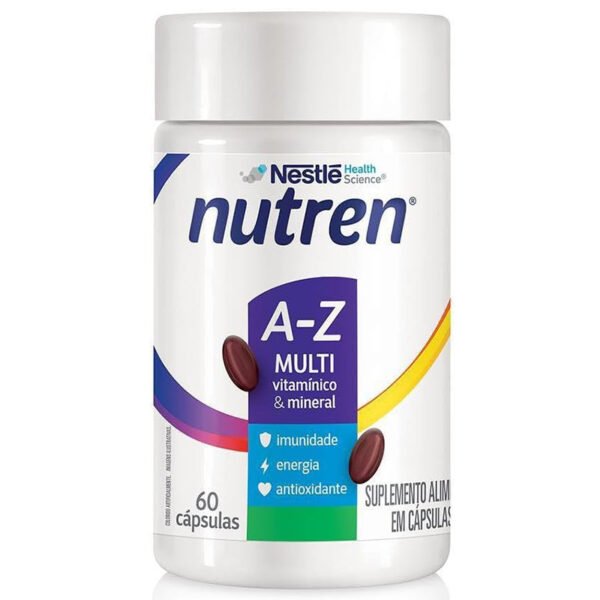 Nutren Suplemento Alimentar Multivitamínico A-Z 60 Cápsulas