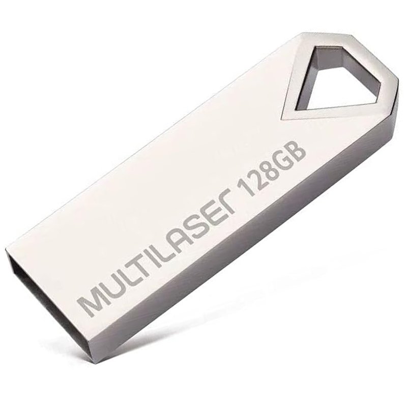 Pen drive Diamond 128GB USB 2.0 Metálico Multi – PD853