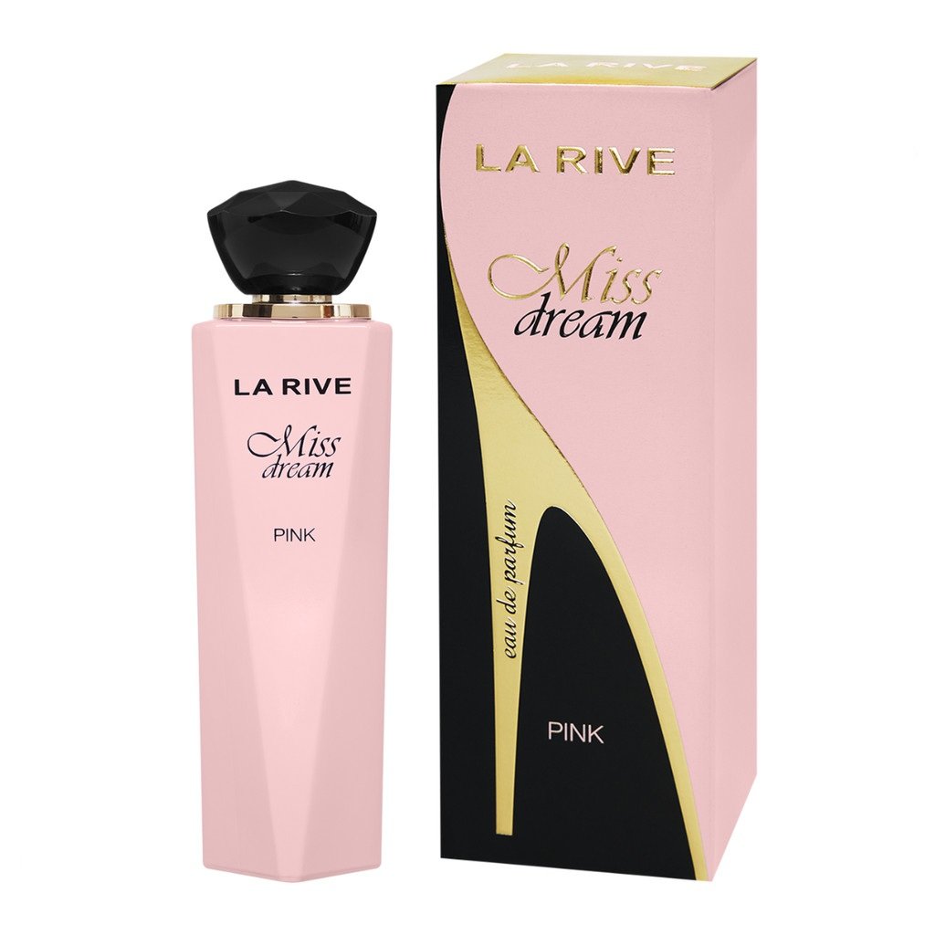 Perfume La Rive Miss Dream Pink Feminino 90ml Oriental De Mulher Para Noite Dia a Dia