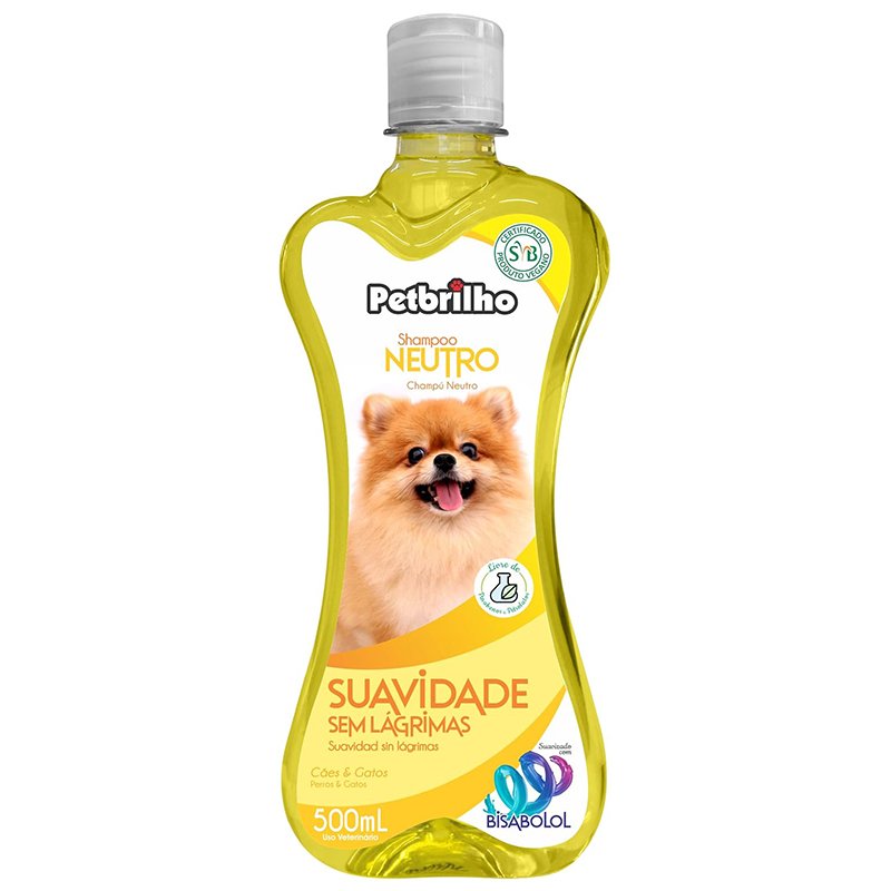 Petbrilho Shampoo Neutro 500Ml Para Cães
