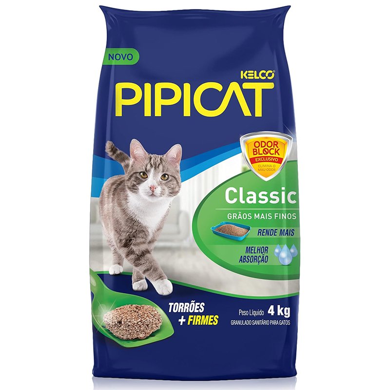 Pipicat Granulado Sanitario Classic 4 kg