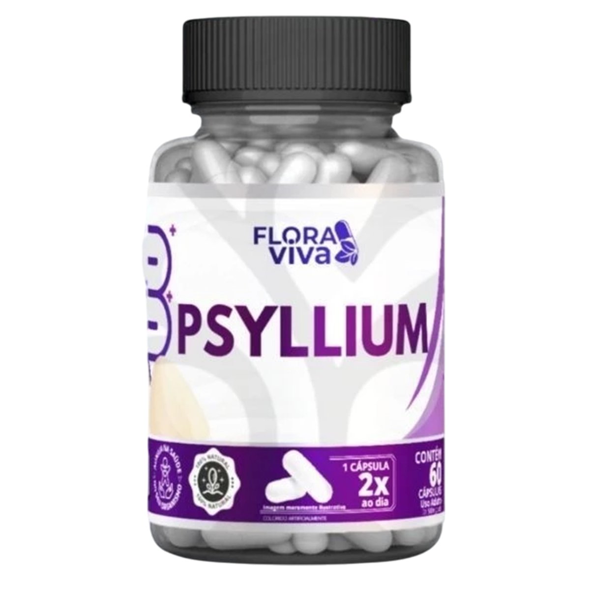 Psyllium Suplemento Alimentar | 500mg