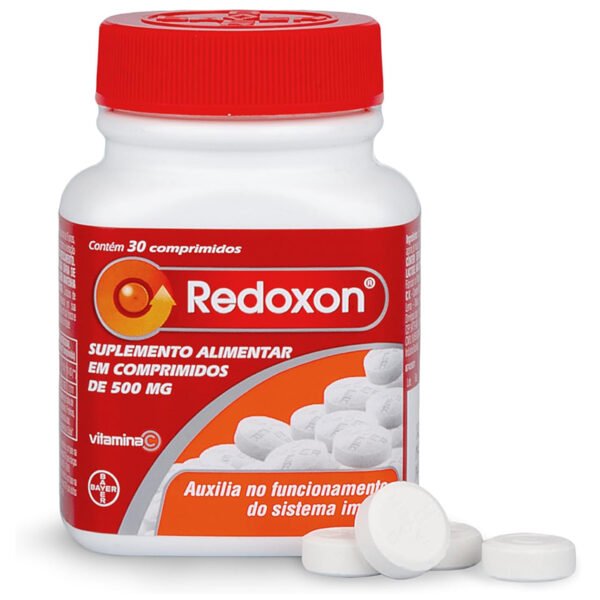 Redoxon Suplemento Alimentar de Vitamina C, 30 Comprimidos 500mg