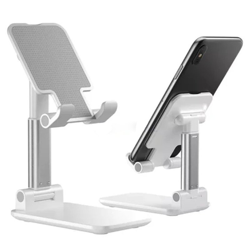 Suporte Para Celular E Tablet Ajustável Apoio Mesa