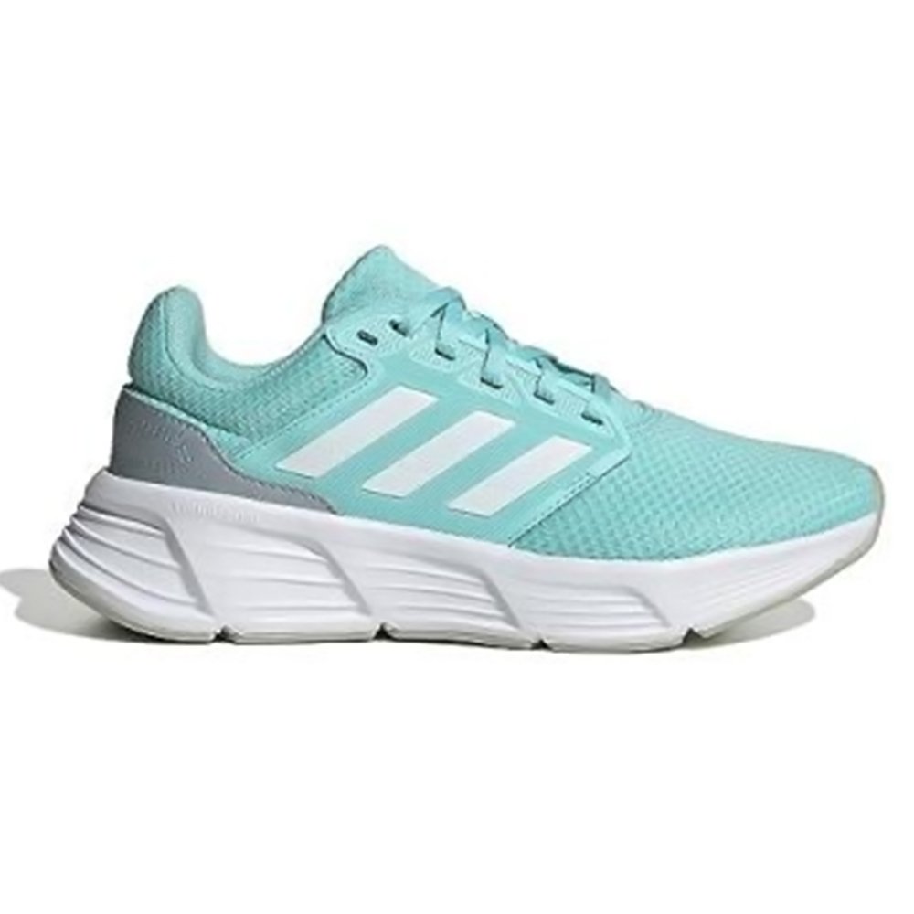 Tênis Feminino GALAXY 6 W, Flash Aqua, Branco ftwr, Cinza Mágico, 40 2/3 EU, Flash Aqua, Ftwr White, Magic Grey, 40 2/3 EU Tenis Adidas