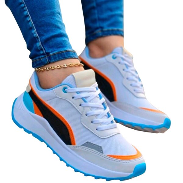 Tênis Feminino Macio Confortável Academia Caminhada Esportivo Para O Dia A Dia Tenis