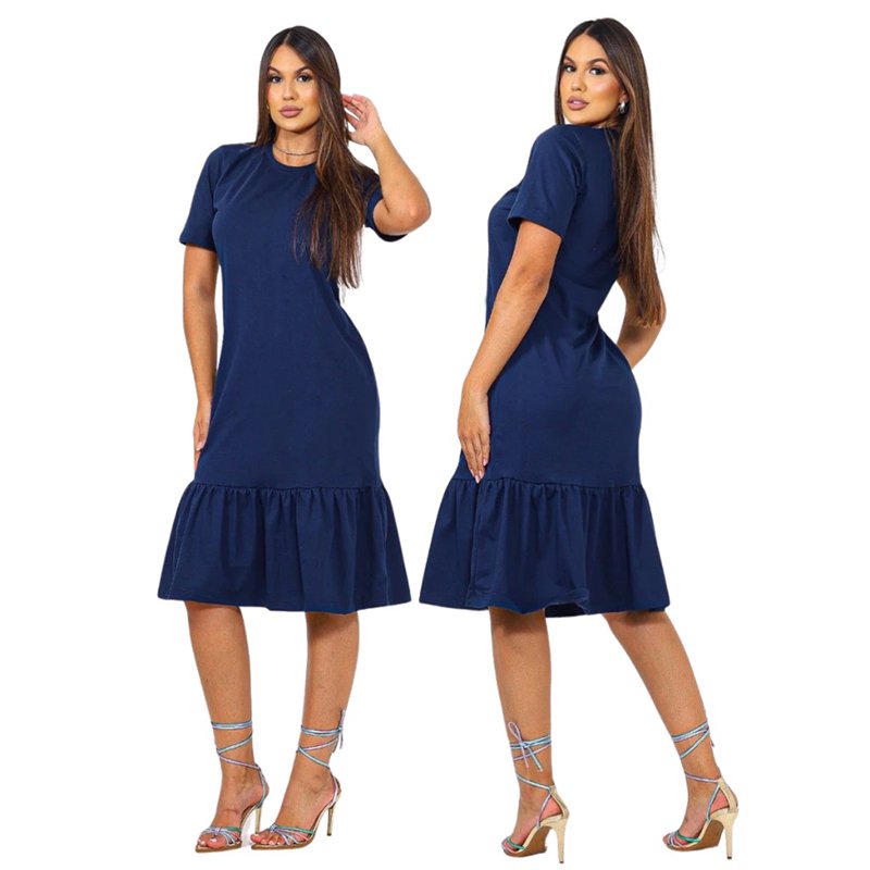 Vestido Feminino Soltinho Elegante