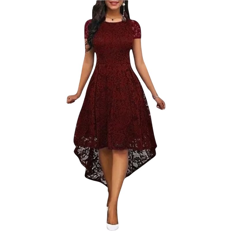 Vestido Renda 71 Plus Size Formatura Civil Festa Casamento Madrinha
