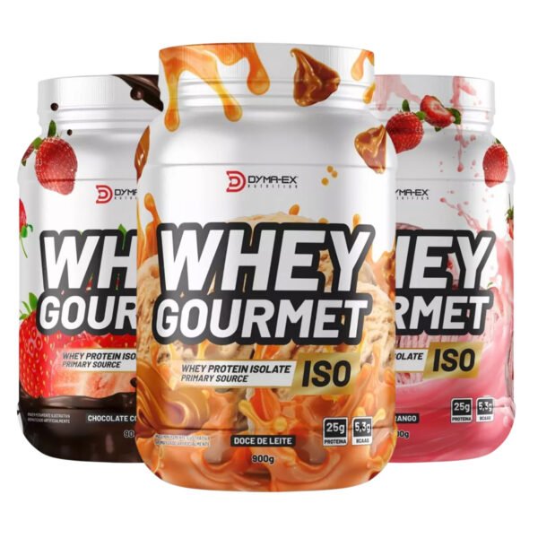 Whey Gourmet Protein Isolado Nutrition 900g