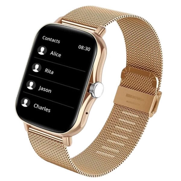 Xiaomi Smartwatch Square Relógio Mulher Homem Discagem Por Toque Chamadas Música Smartclock Para Android IOS Fitness Tracker Esporte Smart-watch