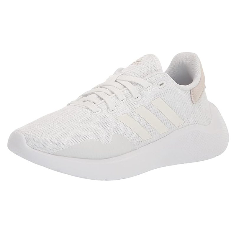 Adidas Tênis Feminino Puremotion 2.0, Branco/Branco/Zero Metálico Tenis