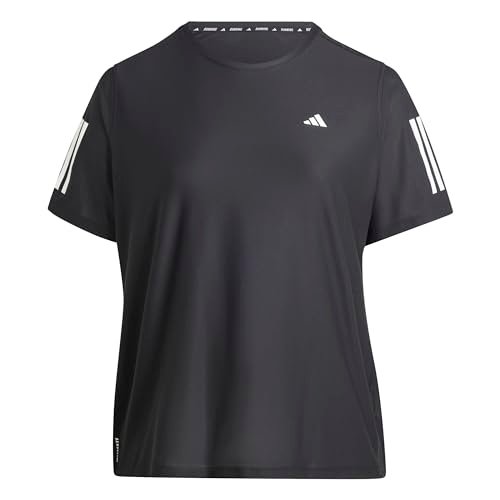 Camiseta Feminina Own The Run, Preto, 2X Adidas