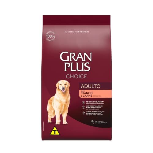 Affinity GranPlus – Choice Cães Adultos Frango Carne, Ração Guabi, 15kg