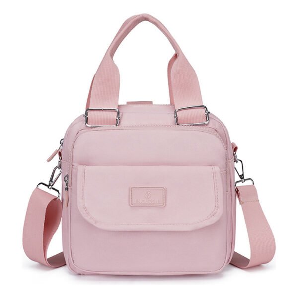 Bolsa Feminina Nylon Impermeável Vira Mochila Transvers 9550