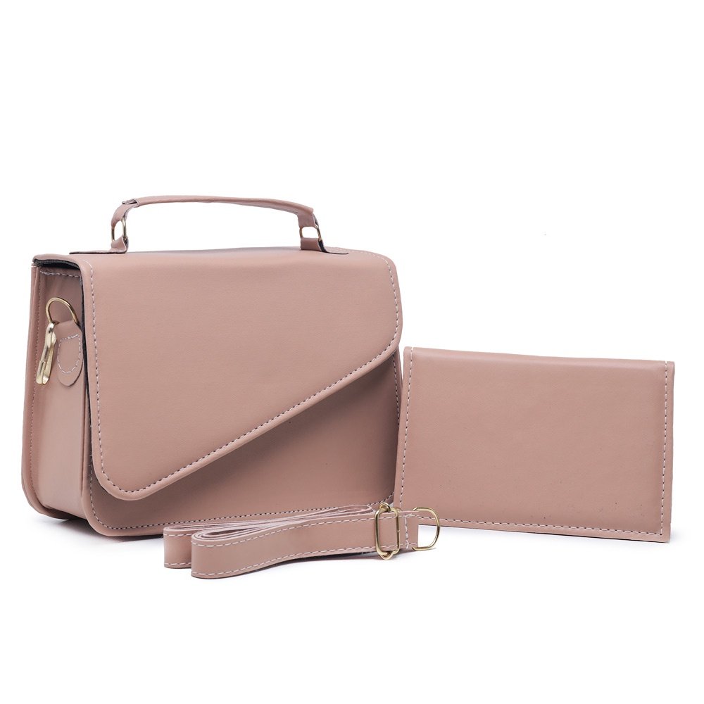 Bolsa Feminina Pequena de Lado e Transversal Lolita com Carteira Slim