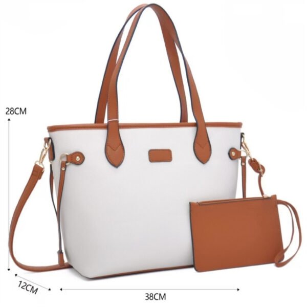 Bolsa grande transversal com bolsinha Feminina bolsas 22478