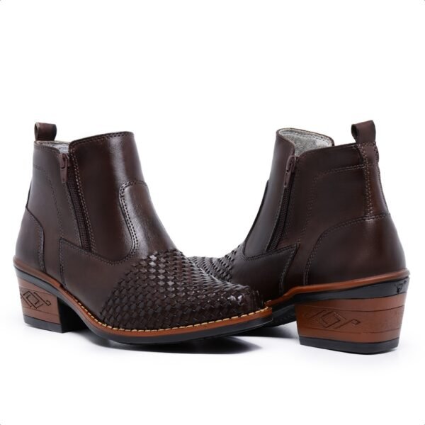Bota Texana Trice Bico Fino Escamado