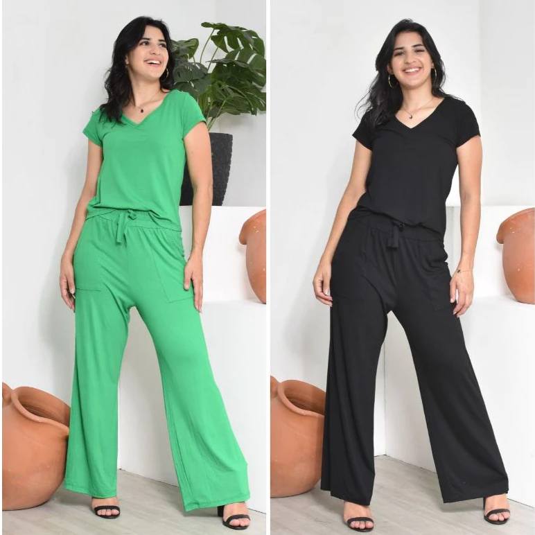 O que é o Kit 2 Conjuntos Viscolycra (Calça Pantalona e Blusa Gola V) O Kit 2 Conjuntos Viscolycra é um conjunto de roupas femininas composto por calça pantalona e blusa de gola V, ambos confeccionados em viscolycra, um tecido conhecido pela sua maciez, elasticidade e caimento leve. Cada kit contém dois conjuntos completos, o que proporciona variedade de looks para diferentes ocasiões. As peças são desenhadas para garantir conforto e sofisticação, podendo ser usadas tanto para o dia a dia quanto para eventos casuais. ________________________________________ Para que serve o Kit 2 Conjuntos Viscolycra Conforto e Mobilidade – A viscolycra é um tecido leve, flexível e respirável, ideal para quem busca conforto em qualquer momento do dia. Versatilidade para Diversas Ocasiões – O design elegante permite que o conjunto seja usado em ambientes casuais, trabalho, passeios e até eventos noturnos, dependendo da combinação de acessórios. Facilidade no Vestir e Manutenção – O tecido não amassa com facilidade, seca rápido e é prático para lavar, tornando-se uma ótima opção para quem tem uma rotina corrida. Look Sofisticado e Moderno – A calça pantalona confere um toque de elegância e alonga a silhueta, enquanto a blusa de gola V adiciona um charme extra ao visual. Custo-benefício Excelente – Por ser um kit com dois conjuntos completos, ele oferece mais opções de uso e combinações, garantindo economia e estilo ao mesmo tempo. Vantagens do Kit 2 Conjuntos Viscolycra (Calça Pantalona e Gola V) 1. Conforto extremo – A viscolycra é um tecido leve, macio e elástico, proporcionando liberdade de movimento e bem-estar. 2. Ótimo caimento – A calça pantalona alonga a silhueta e valoriza o corpo, enquanto a blusa de gola V traz um toque sofisticado. 3. Versatilidade no uso – Pode ser usado no dia a dia, no trabalho, em passeios ou até eventos mais arrumados, dependendo dos acessórios. 4. Fácil de lavar e secar – O tecido não amassa com facilidade e seca rápido, tornando-se prático para quem tem uma rotina agitada. 5. Kit econômico – A compra de dois conjuntos completos por um preço acessível garante ótimo custo-benefício. 6. Diversidade de cores e tamanhos – Geralmente disponível em várias cores, permitindo mais combinações de looks. 7. Tecido respirável – Ideal para climas quentes, pois ajuda a manter a pele fresca e confortável. ________________________________________ Desvantagens do Kit 2 Conjuntos Viscolycra 1. Pode marcar o corpo – Dependendo da cor e da espessura do tecido, pode marcar roupas íntimas ou imperfeições. 2. Tecido sensível – A viscolycra pode desgastar com o tempo, principalmente em lavagens frequentes ou se esticada em excesso. 3. Não é ideal para dias muito frios – Por ser leve e fino, pode não oferecer a proteção térmica necessária em temperaturas baixas. 4. Pode encolher se lavado de forma errada – Se não seguir as instruções de lavagem (água fria e sem torcer demais), o tecido pode sofrer encolhimento. 5. Toque do tecido pode variar – Algumas versões podem ter um toque mais fino e transparente, dependendo da qualidade do material. Conclusão O Kit 2 Conjuntos Viscolycra é uma ótima opção para quem busca conforto, praticidade e estilo, mas é importante escolher um modelo de boa qualidade e seguir os cuidados adequados na lavagem. 1. Kit 2 Conjuntos Viscolycra vs. Conjunto Malwee Viscolycra Malwee Marca reconhecida pela qualidade premium do tecido, que tende a ser mais resistente e menos transparente. As peças possuem um acabamento mais refinado, porém, o preço é mais alto. Kit 2 Conjuntos Viscolycra Opção mais acessível, com bom caimento e conforto, mas pode ter um tecido um pouco mais fino dependendo do fornecedor. Veredito Se busca durabilidade e acabamento superior, Malwee é a melhor opção. Para quem quer variedade e bom custo-benefício, o kit de 2 conjuntos compensa mais. ________________________________________ 2. Kit 2 Conjuntos Viscolycra vs. Conjunto Hering Viscolycra Hering Oferece peças de viscolycra mais encorpada, menos propensas a amassar e com modelagem clássica, mas os preços costumam ser mais altos. Kit 2 Conjuntos Viscolycra Mais barato e com variedade de cores, mas pode ter um tecido um pouco mais fino e precisar de mais cuidados na lavagem. Veredito Para um conjunto que dure mais sem perder a forma, Hering é superior. Se o foco for economia e estilo variado, o kit de 2 conjuntos vale mais a pena. ________________________________________ 3. Kit 2 Conjuntos Viscolycra vs. Conjunto Leblog Viscolycra Leblog Foca em modelagens modernas e sofisticadas, com cortes mais ajustados e um toque de alfaiataria, ideal para quem quer um look mais elegante. Kit 2 Conjuntos Viscolycra Mais casual e confortável, sendo perfeito para o dia a dia ou um look descontraído. Veredito Se busca um conjunto mais social e refinado, Leblog pode ser a melhor escolha. Se a prioridade for conforto e praticidade, o kit de 2 conjuntos é a opção certa. ________________________________________ Conclusão Final • Para qualidade premium e maior durabilidade ➝ Malwee ou Hering • Para um look sofisticado e elegante ➝ Leblog • Para o melhor custo-benefício e variedade de cores ➝ Kit 2 Conjuntos Viscolycra Se você está procurando qualidade, praticidade e confiança, este produto é a escolha ideal para você! Não perca mais tempo e aproveite todos os benefícios que ele oferece para suas necessidades diárias.