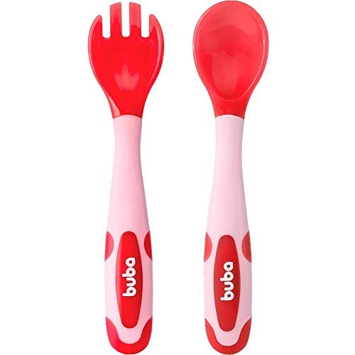 Buba Kit Talher Flexivel e Termossensivel Rosa
