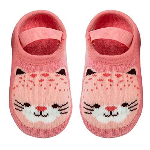 Meia Sapatilha Antiderrapante Jaguar – M, Modelo: 14533, Cor: Rosa BUBA