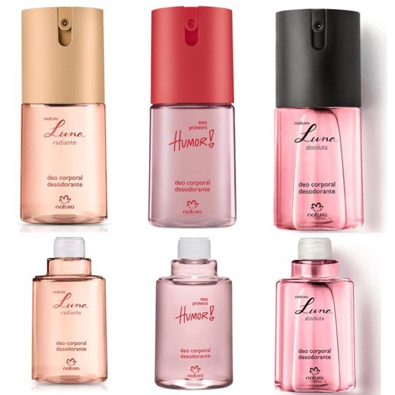 Colônia Spray Deo Desodorante Corporal Feminino Natura