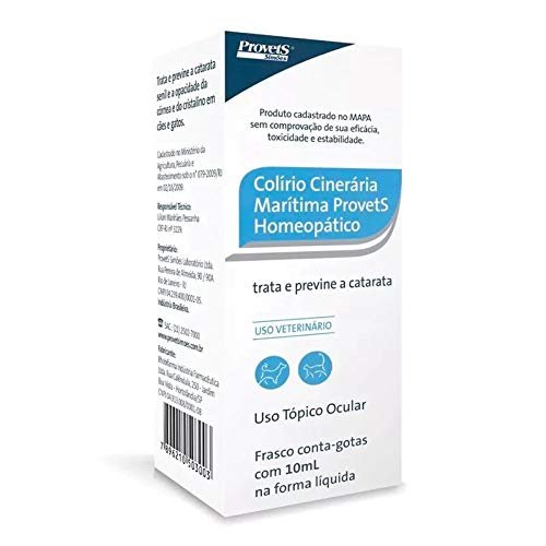 Colírio Cinerária Marítima Provets – 10mL
