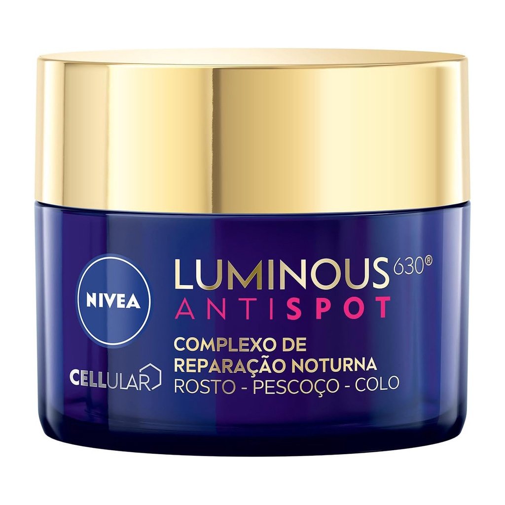 Creme Noturno Luminous 630 Antispot Cellular Nivea 50g