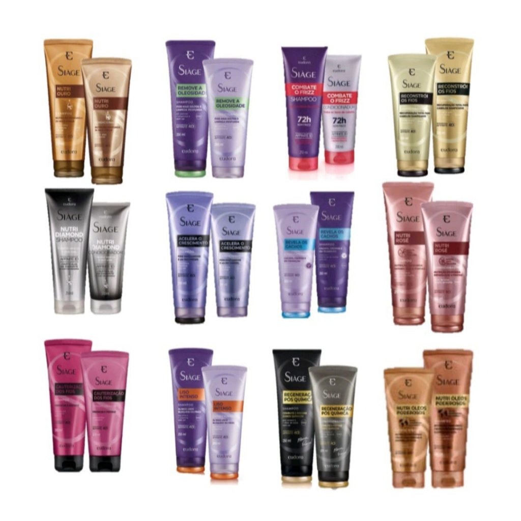 Eudora Siáge Shampoo e Condicionador