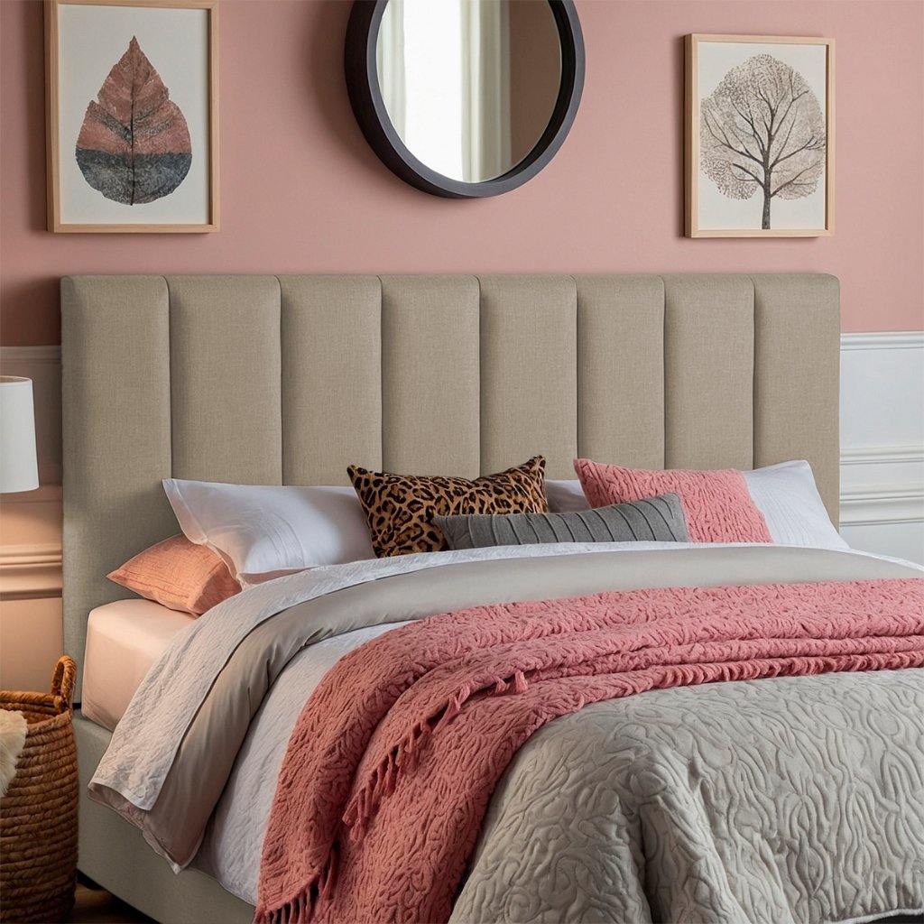 Kit 10 Placas de Cabeceira Modular Estofada Cama King