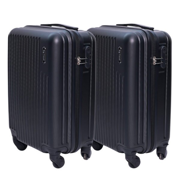Kit 2 Mala Viagem 10Kg Giratória Bagagem Mao Férias Premium
