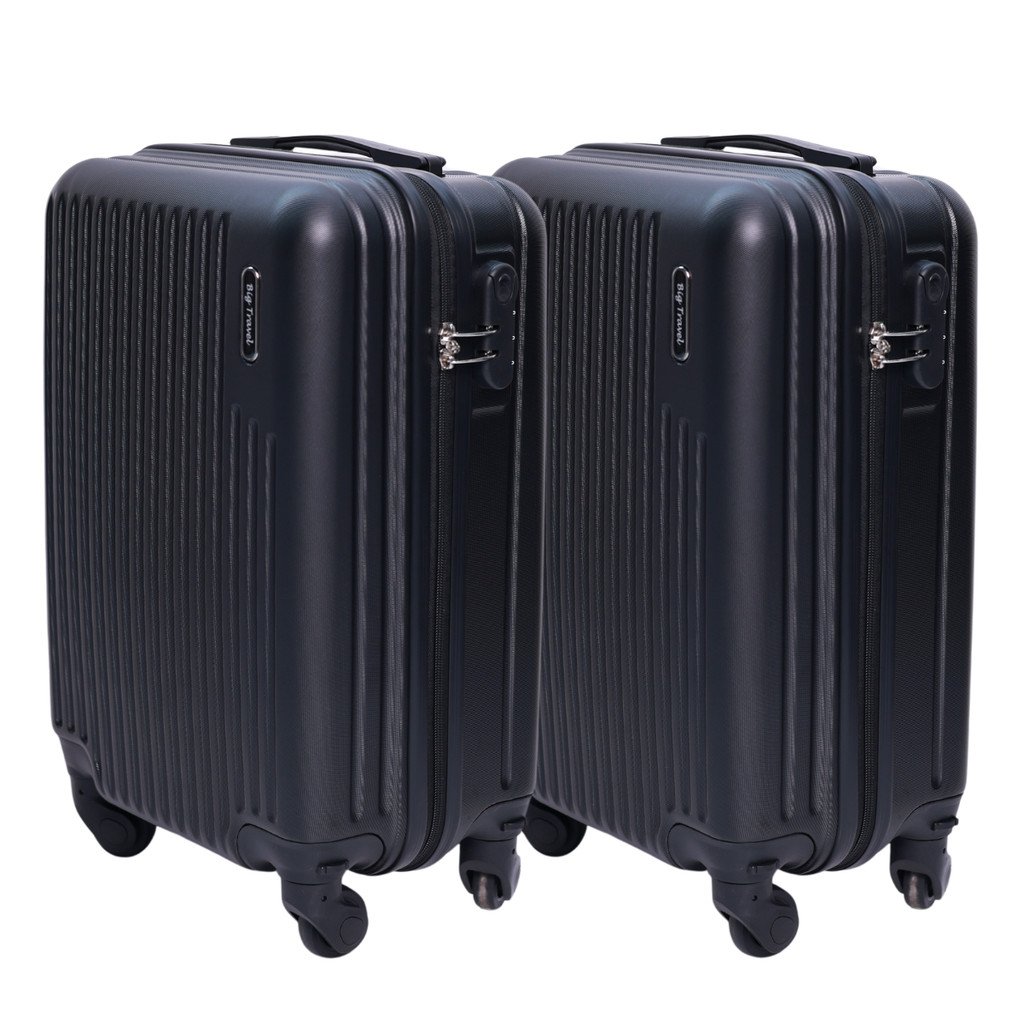 Kit 2 Mala Viagem 10Kg Giratória Bagagem Mao Férias Premium