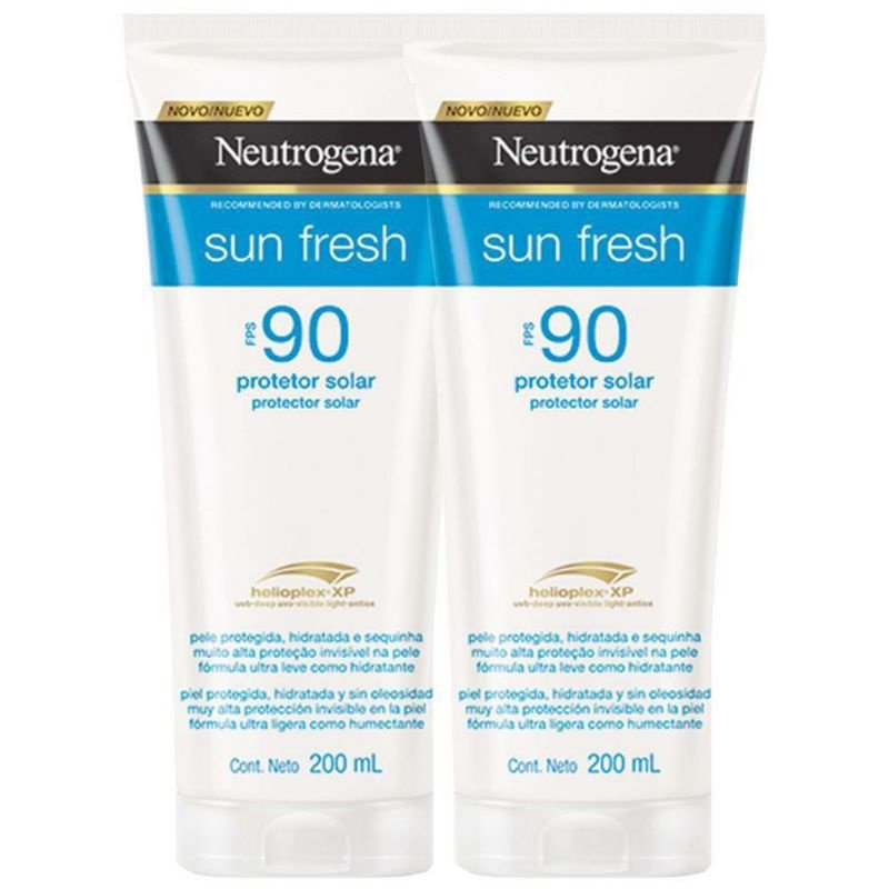 Kit 2 Unidades Neutrogena Sun Fresh FPS 90 200ml