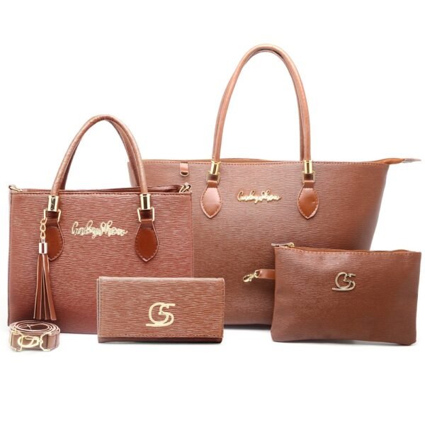 Kit 4 Bolsas Anjik, bolsas Elegantes, Kit completo Bolsa Anjik Média+Carteira+Sacola Anjik+Necessaire Gaby Show!!