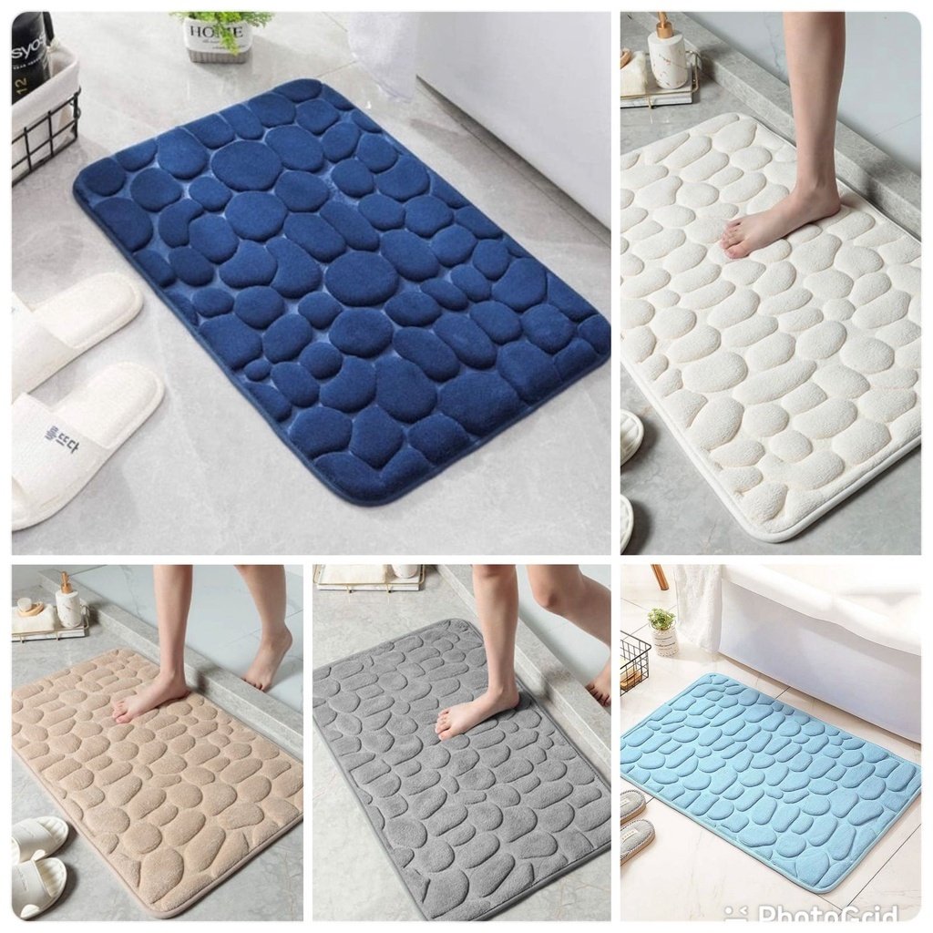 Kit 4 Tapetes Soft para Banheiro, Sala e Quarto com Diversas Cores 40cm x 60cm
