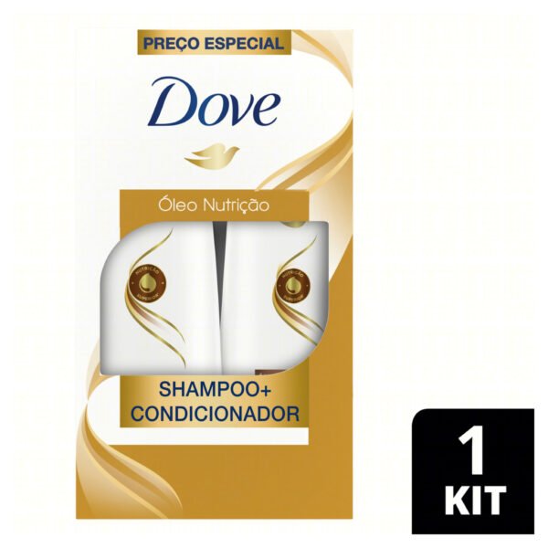 Kit Dove Óleo Nutrição Shampoo 350ml + Condicionador 175ml
