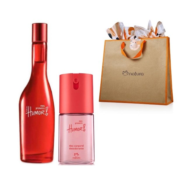 Kit Humor 1 Deo colônia 75ml + Deo Corporal 100ml