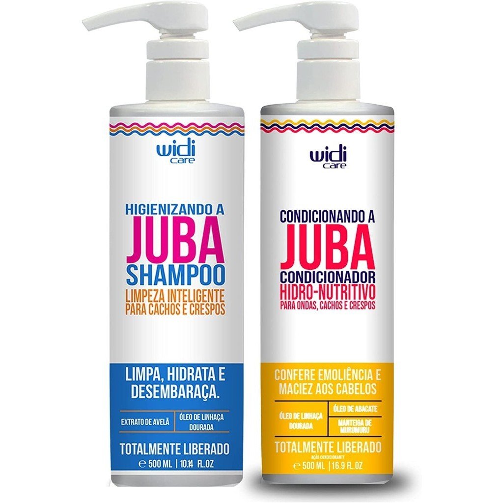 Kit Juba Higienizando Shampoo e Condicionando Condicionador – Widi Care
